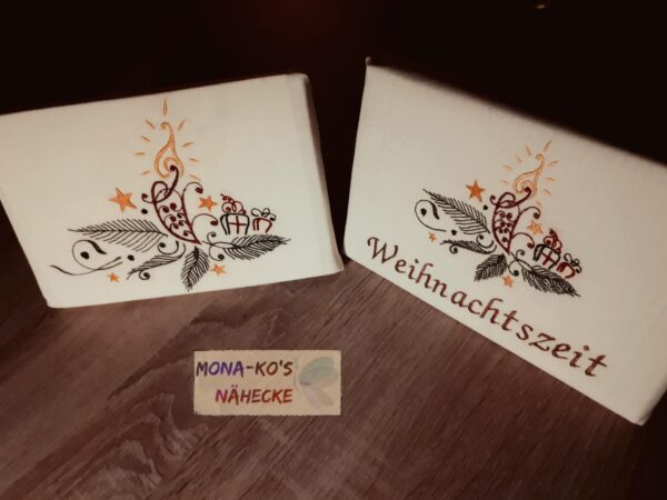 Stickdatei Weihnachtsmotiv »Edel« von stiXXie by lajana