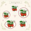 ith-stickdatei-untersetzer-erdbeere_1.jpg ITH Stickdatei Erdbeer-Untersetzer 🍓 – Runde Untersetzer & Teilapplikation in 3 Größen