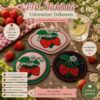 ith-stickdatei-untersetzer-erdbeere_10.jpg ITH Stickdatei Erdbeer-Untersetzer 🍓 – Runde Untersetzer & Teilapplikation in 3 Größen