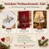 Stickdatei Weihnachtsmotiv »Edel«