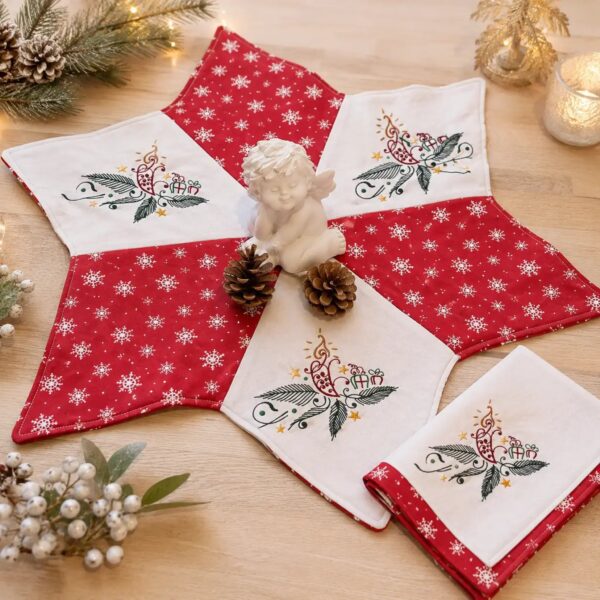 Stickdatei Weihnachtsmotiv »Edel«