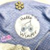 Stickdatei DoodleAppli Hello Winter von stiXXie by lajana