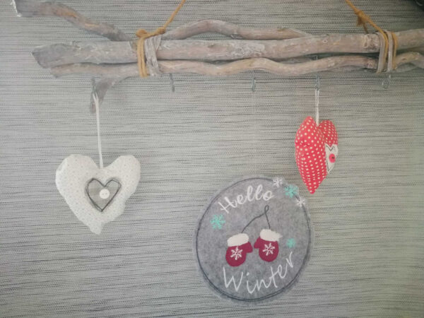 Stickdatei DoodleAppli Hello Winter von stiXXie by lajana