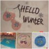Stickdatei DoodleAppli Hello Winter von stiXXie by lajana