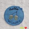 Stickdatei DoodleAppli Hello Winter von stiXXie by lajana