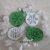 ITH Stickdatei Schneeflocken 5-er von stiXXie by lajana