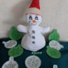 ITH Stickdatei Schneeflocken 5-er von stiXXie by lajana
