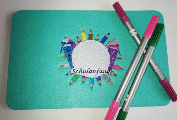 Stickdatei Schulanfang Set 3-teilig von stiXXie by lajana